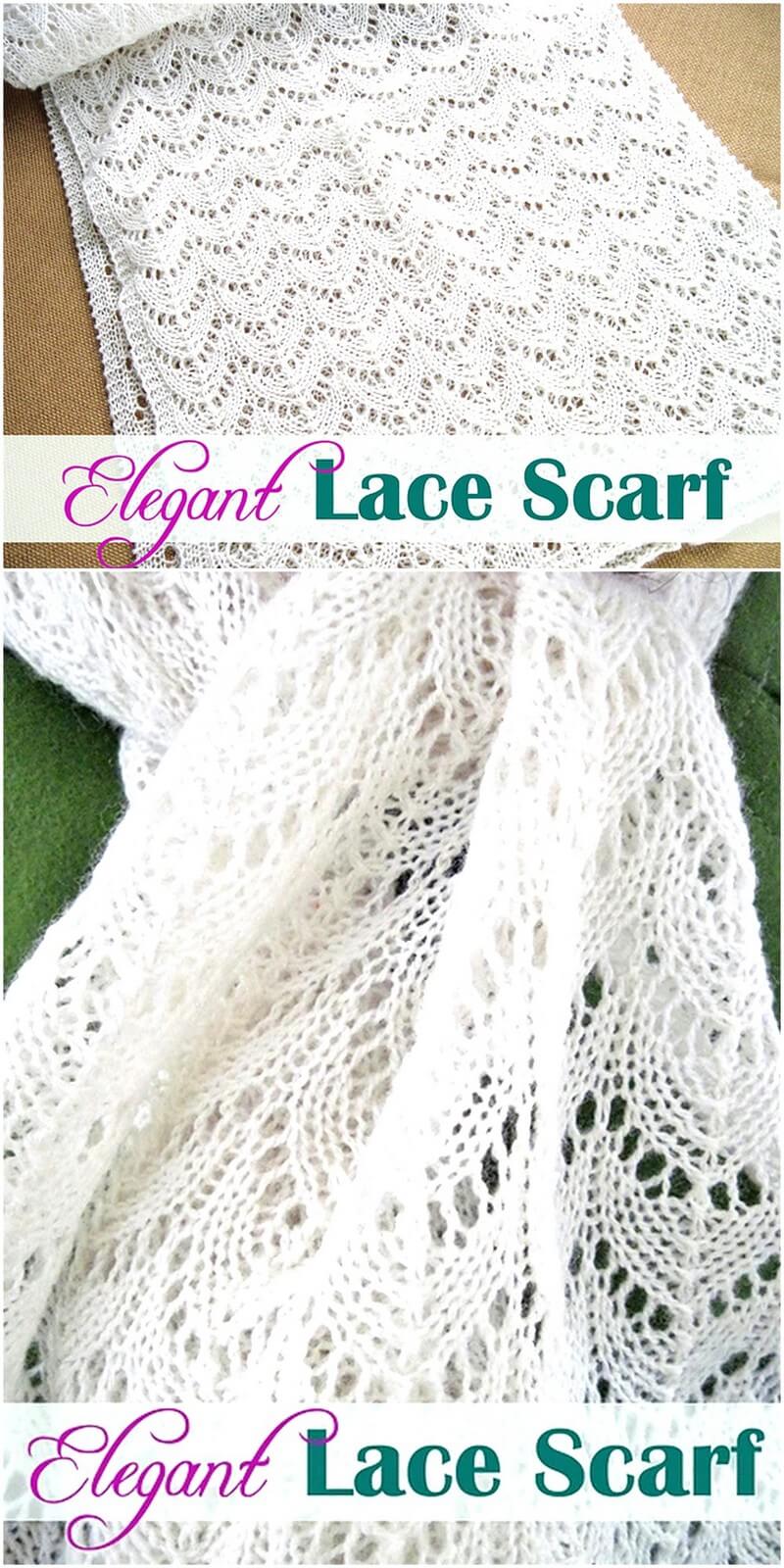 1 Elegant Lace Scarf 1