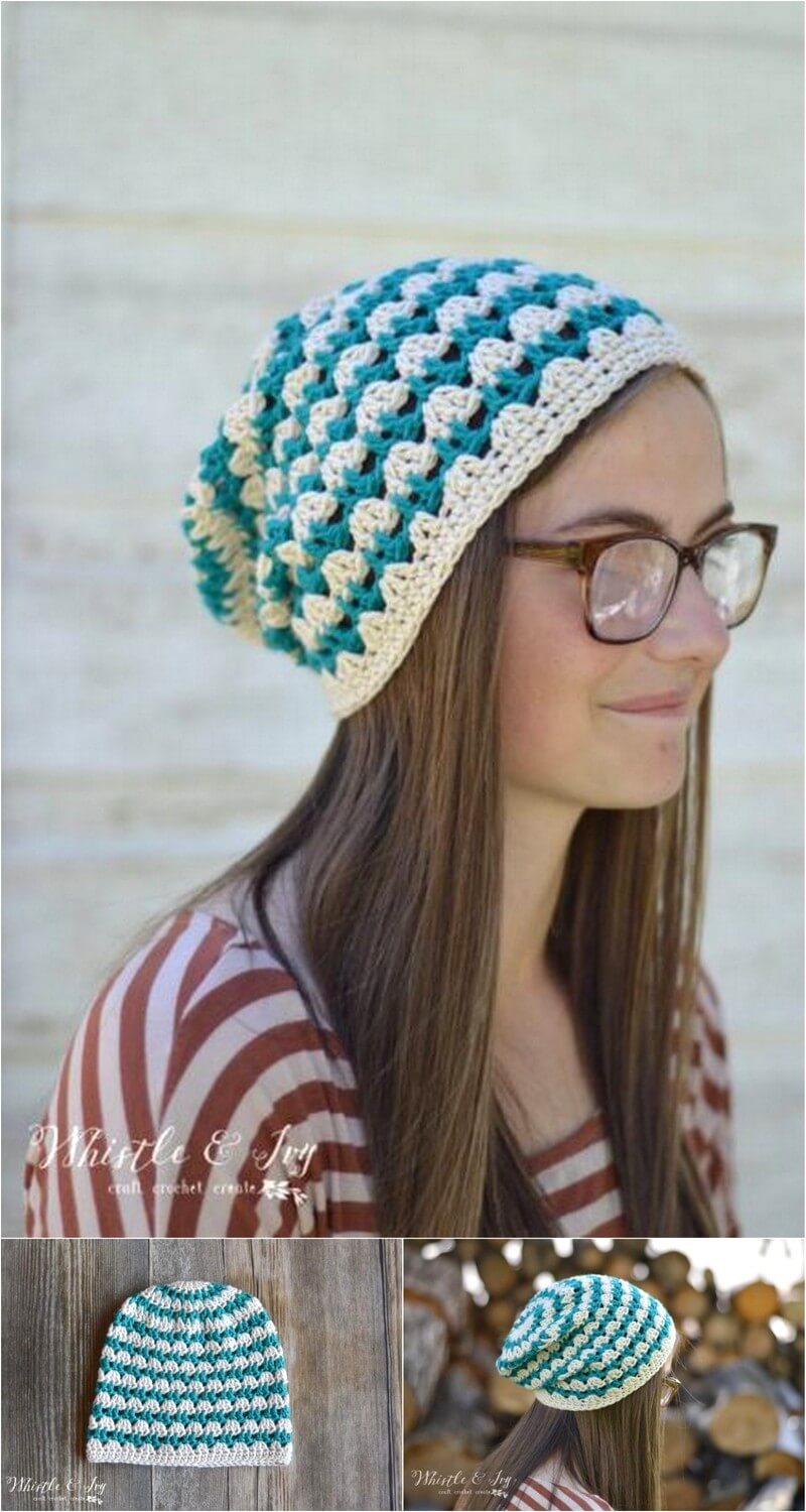 126 Summer Festival Slouchy Hat 1