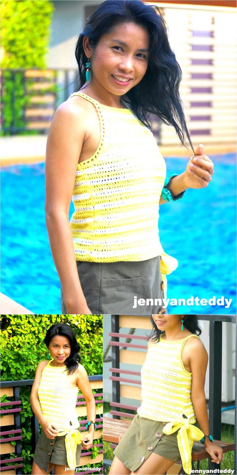 14 sunny day crochet summer top free pattern 1