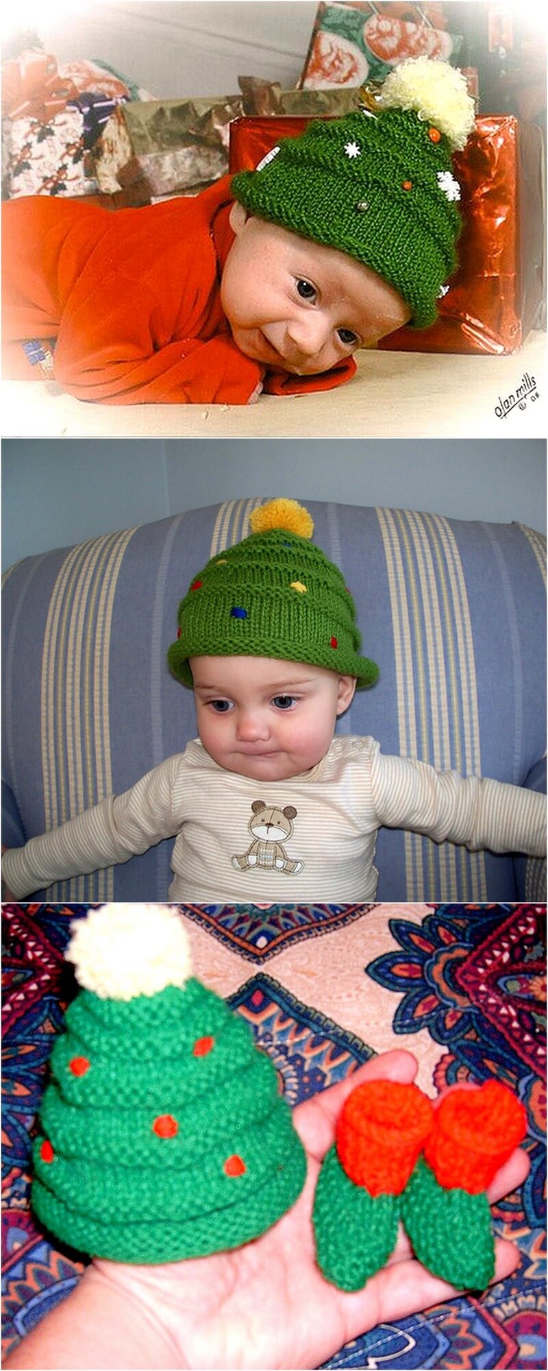 16 Christmas Tree Hat & Elfin Socks 1