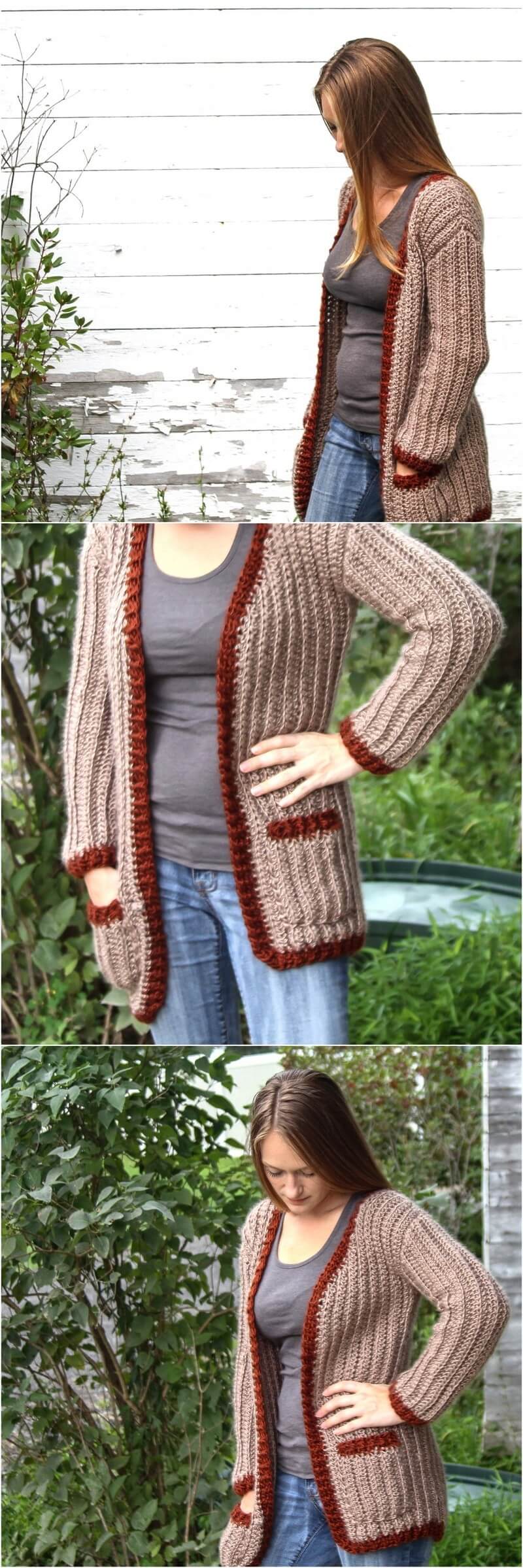 19 Sophia Cardigan Free Crochet Pattern 1