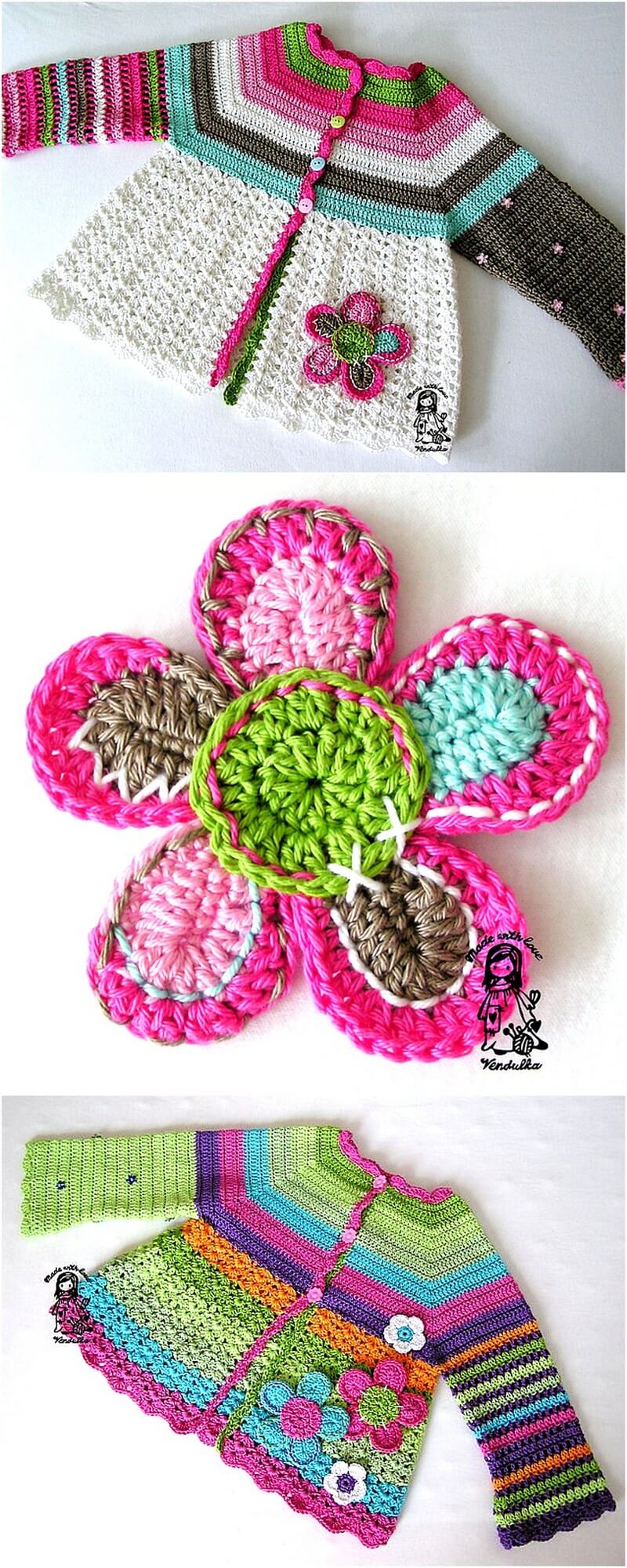 2 Flower Cardigan 1
