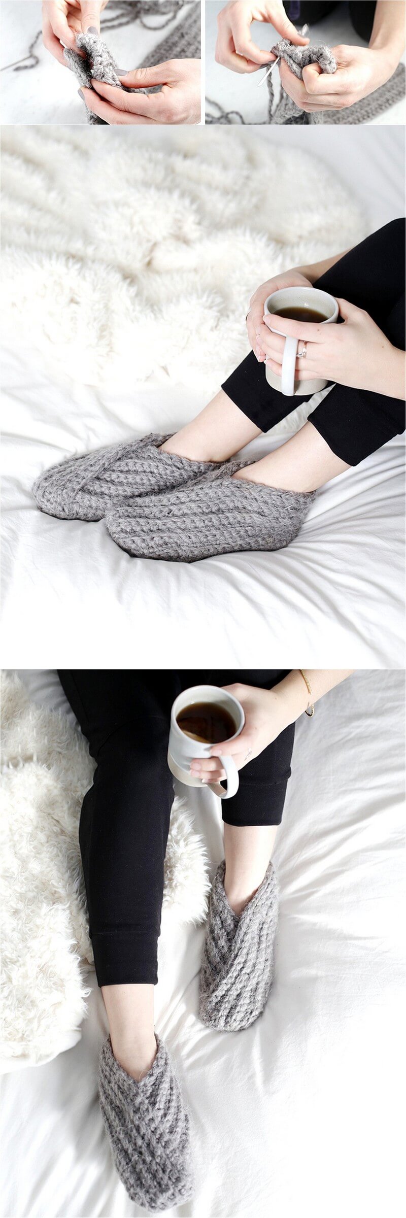 201 DIY CROCHET SLIPPERS 1