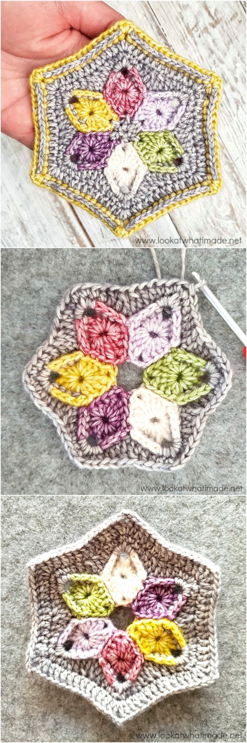21 Six Degrees of Separation Coaster Pattern 1