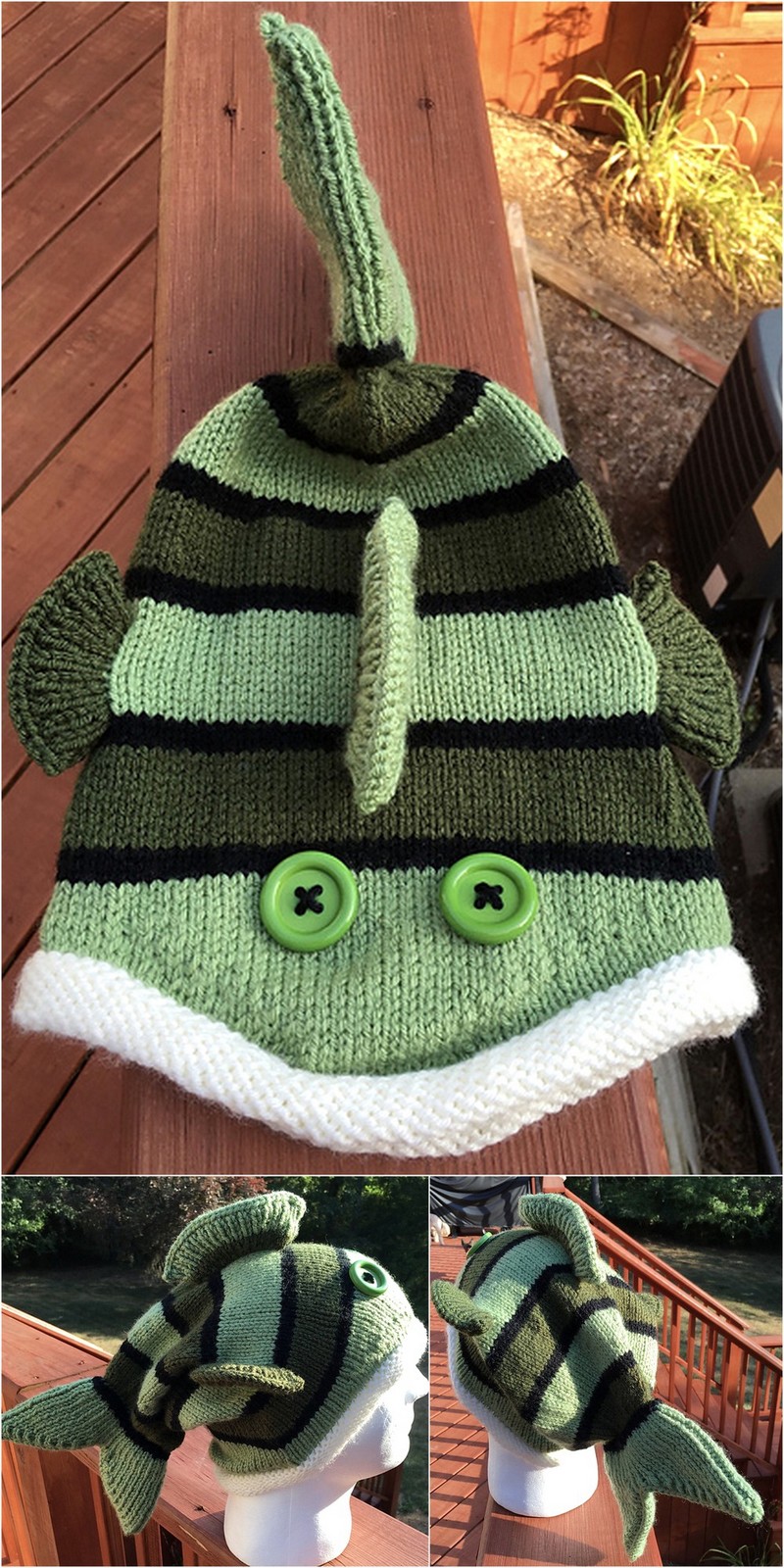 22 Hat #43 Fish Adult Size 1