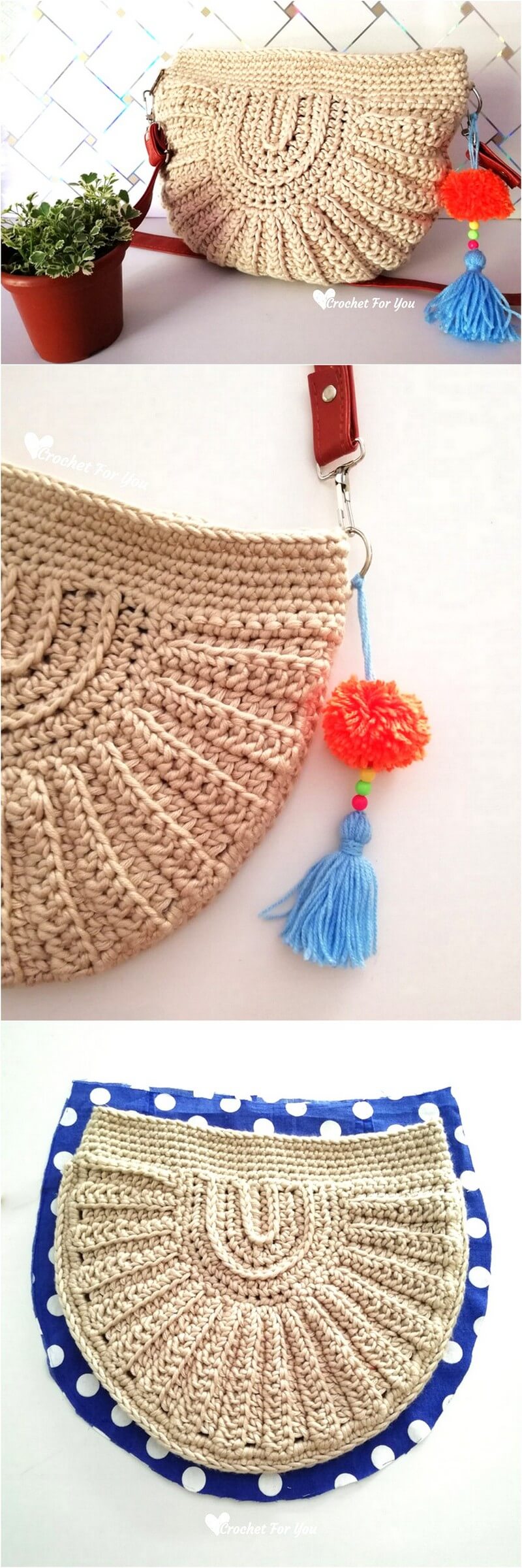 23 CROCHET SEASHELL BAG FREE PATTERN 1