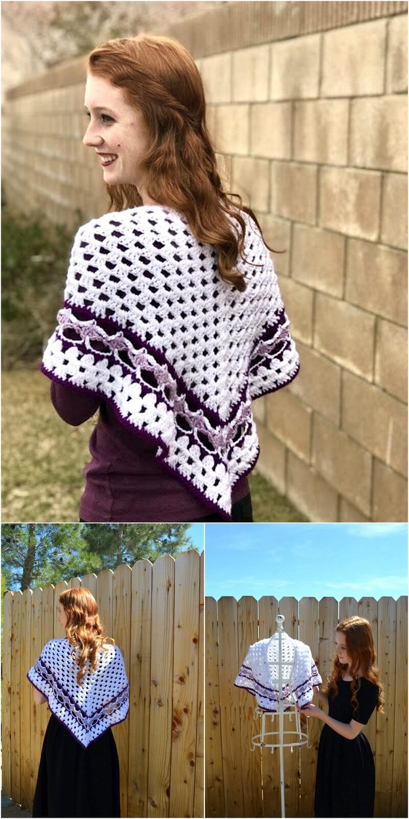 230 HELENA SHAWL—FREE CROCHET PATTERN 1
