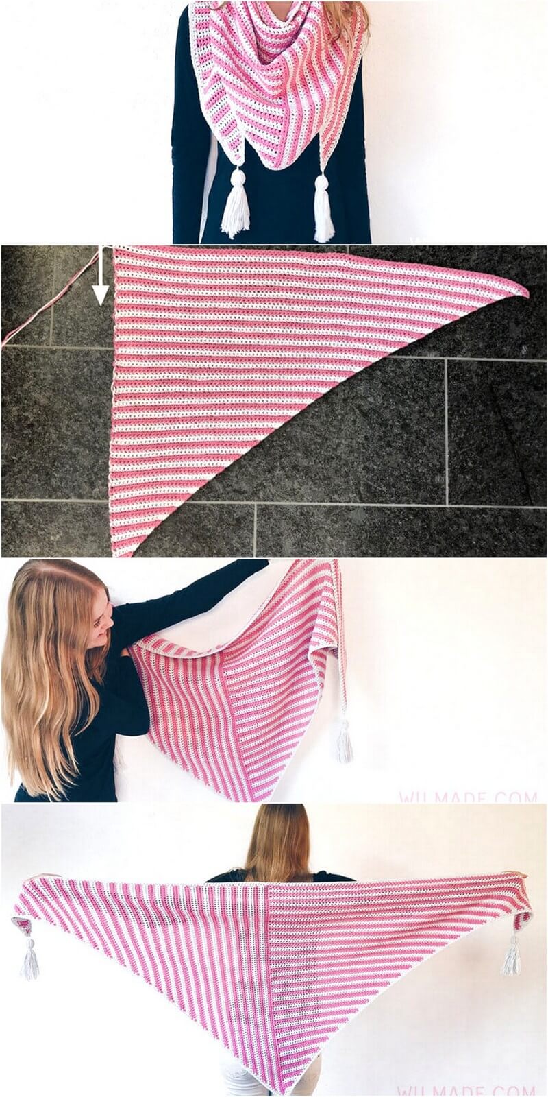 243 STRIPE ME SHAWL 1