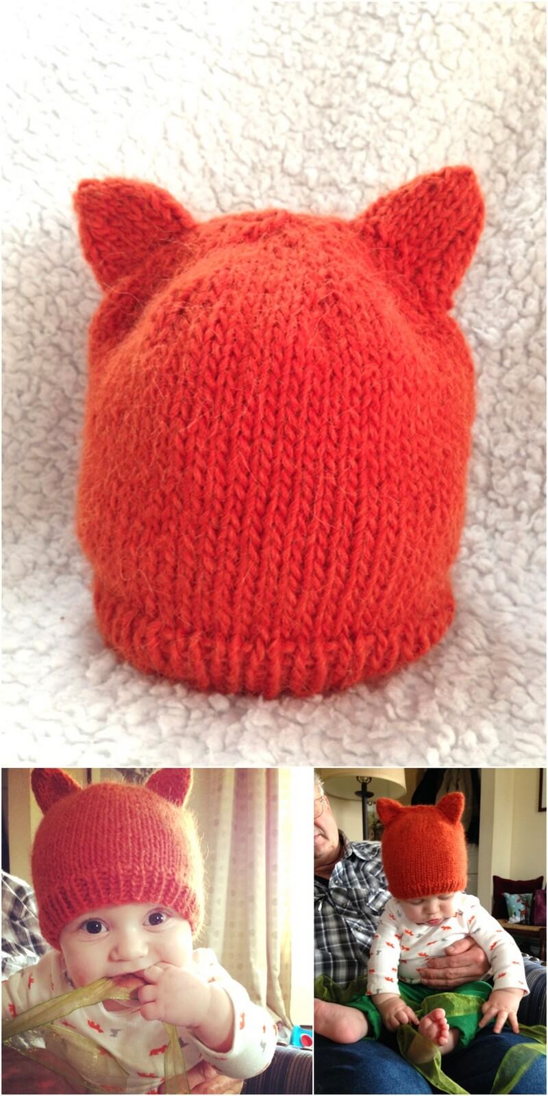 27 SIMPLE FOX HAT — FREE PATTERN 1