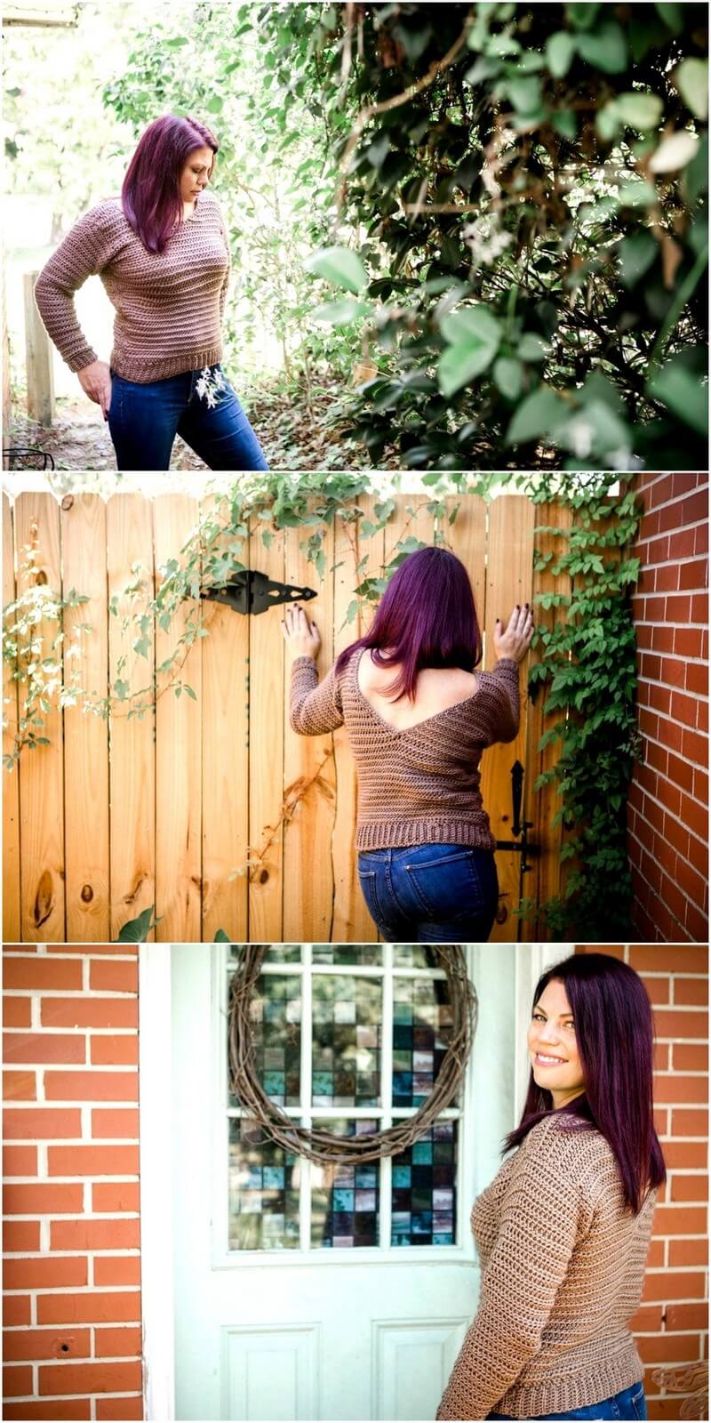 29 Free Crochet Pullover Sweater 2