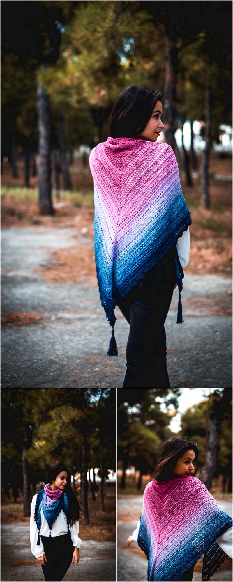 30 Samurai's wisdom shawl crochet pattern 1