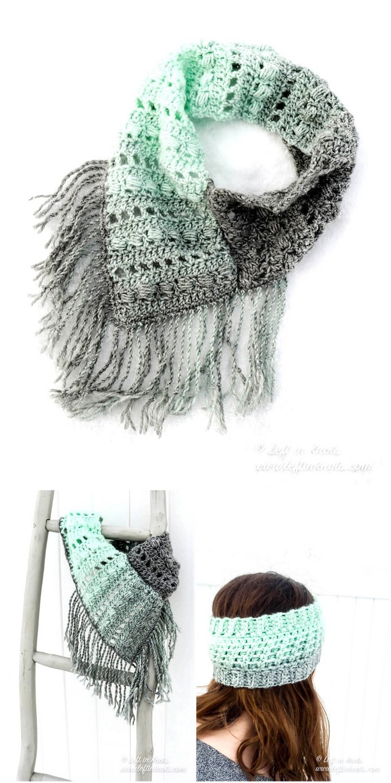 34 Crochet Mint Twist Scarf - Free Pattern 1