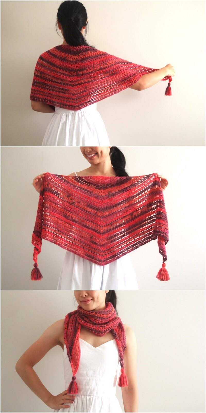 35 EASY CROCHET SCARF – FREE PATTERN 1