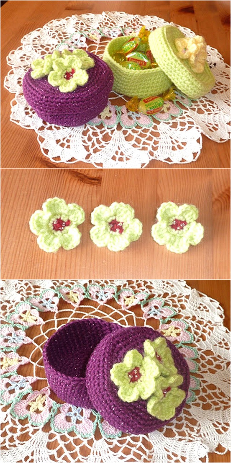 41 Pretty Floral Trinket Box 1