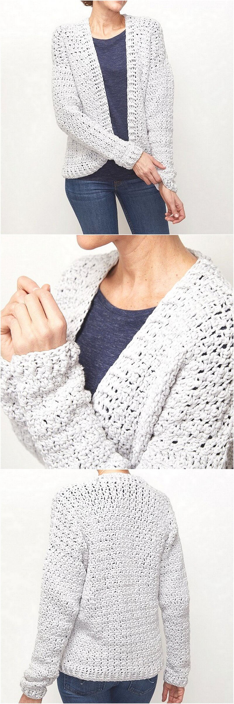 44 EASY WEAR CROCHET CARDIGAN PATTERN 1
