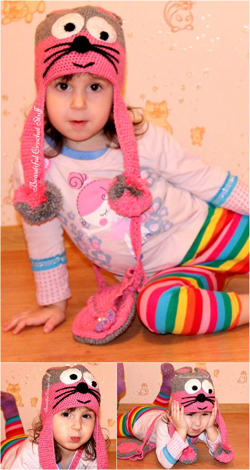 44 Free Crochet Baby Hat Pattern 1