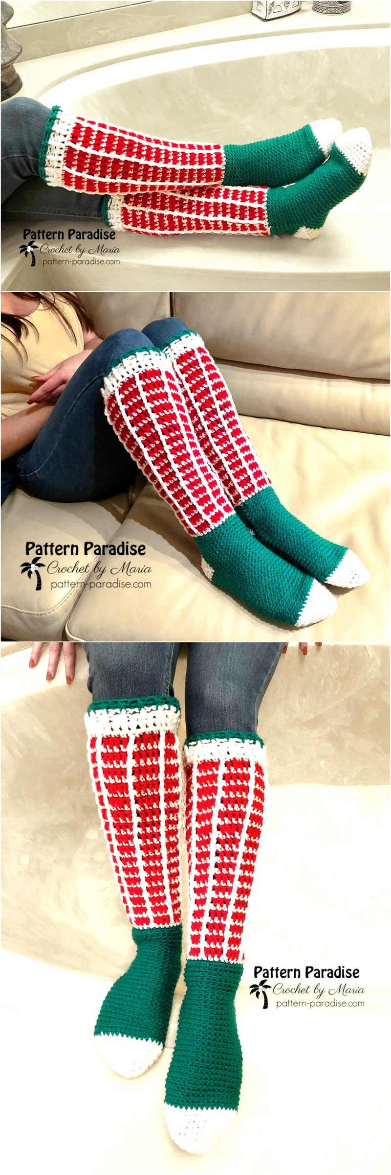 48 2019 CHRISTMAS BLOG HOP – JOLLY FUN SOCKS 1