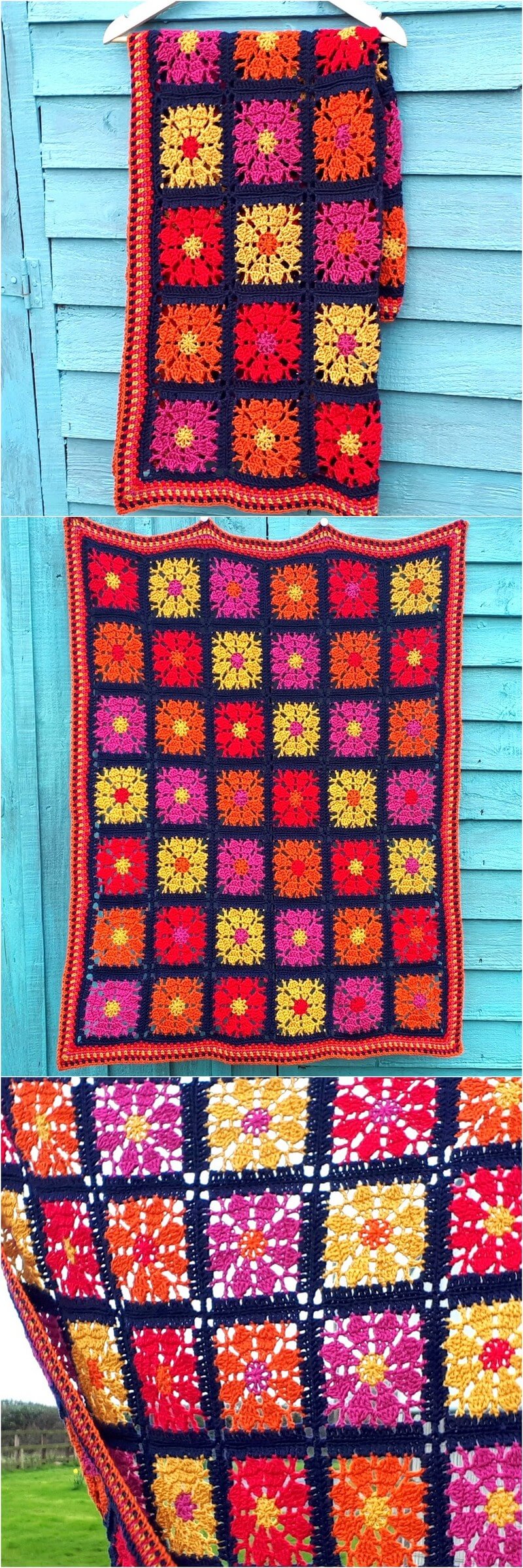 5 Carousel Blanket – Free Crochet Pattern 1