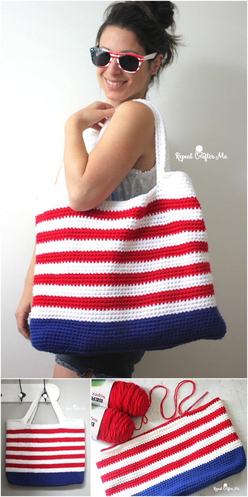 5 crochet patriotic tote bag 1