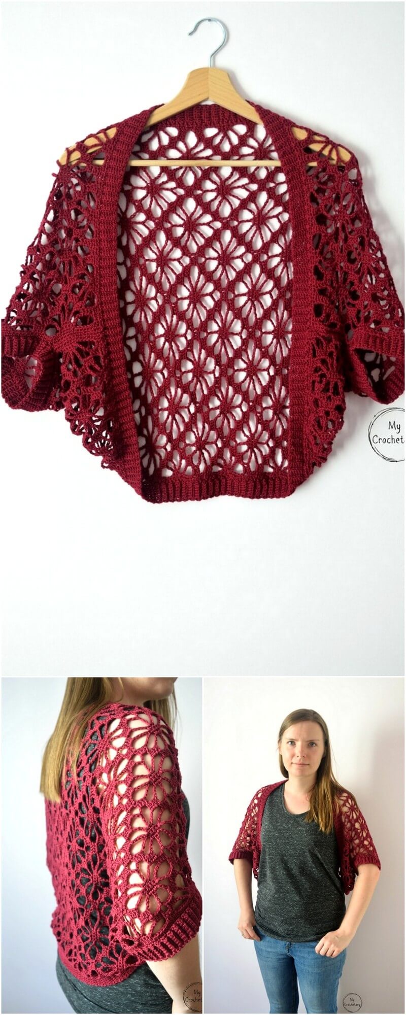 50 Meadow Lace Shrug 1