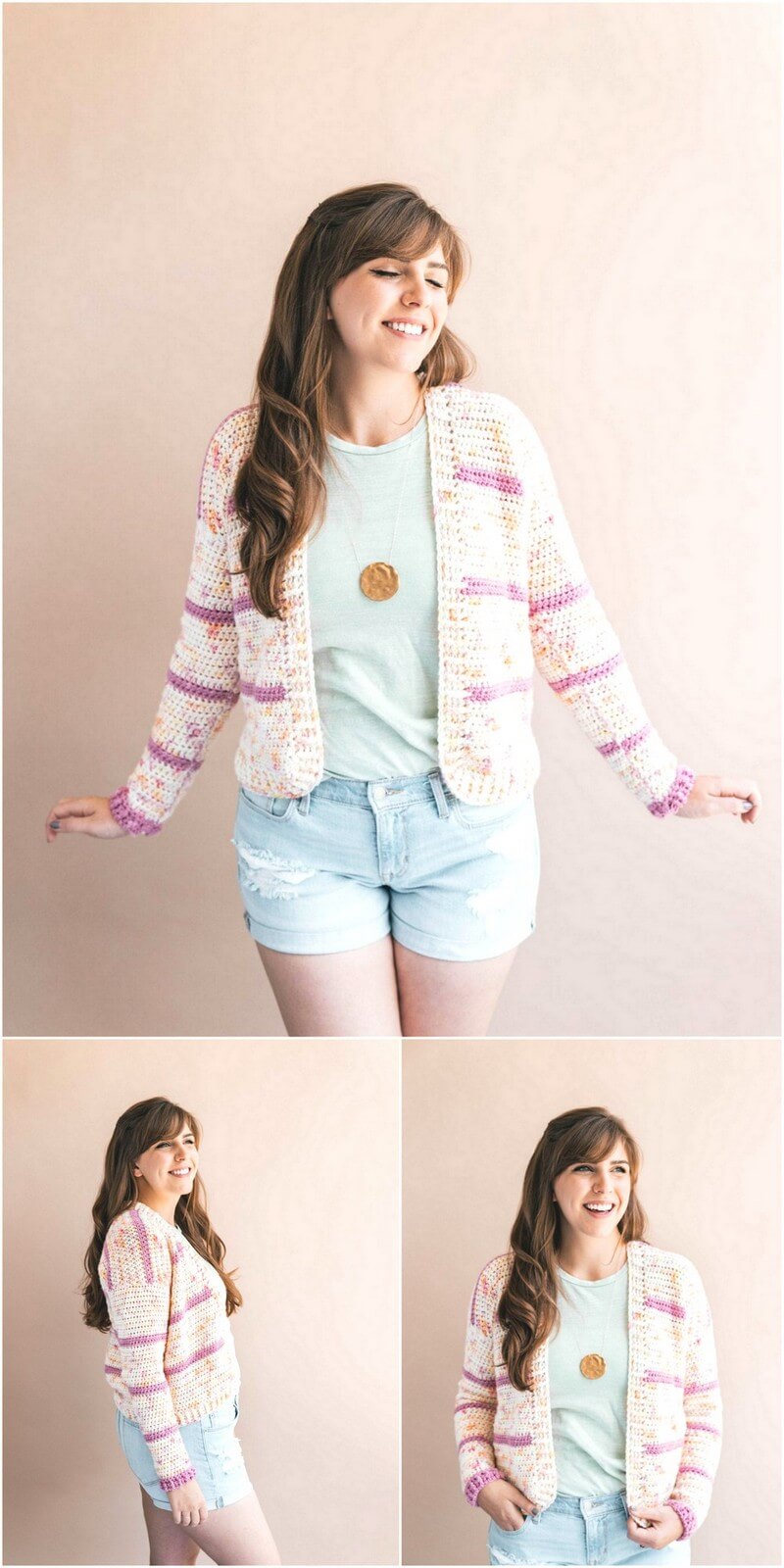 6 Crochet Confetti Cardigan Pattern 1