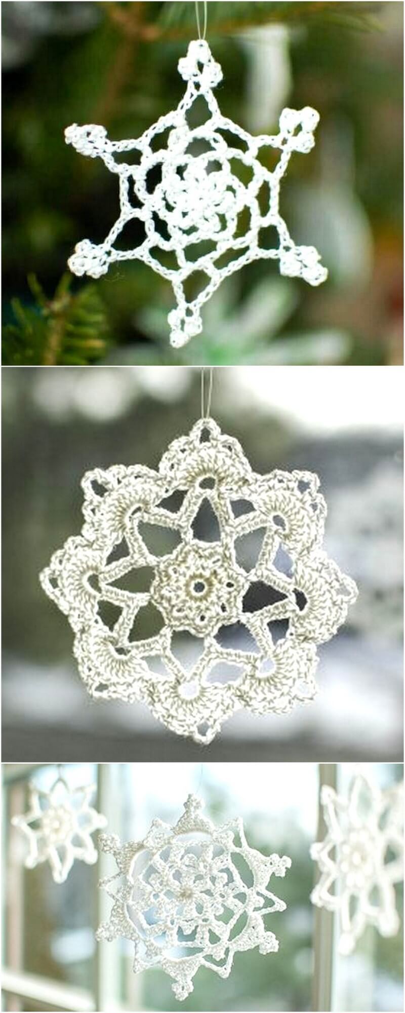 60 Free Snowflake Crochet Patterns 1