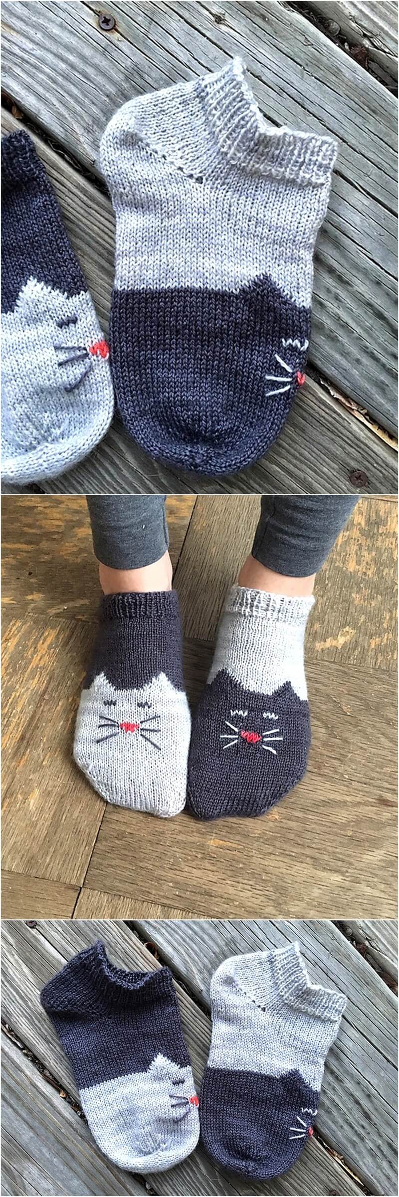 8 Kitty Ankle Socks 1
