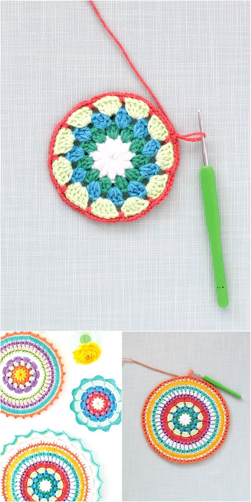 97 Colourful-crochet-mandala-final2-Mollie-Makes 1